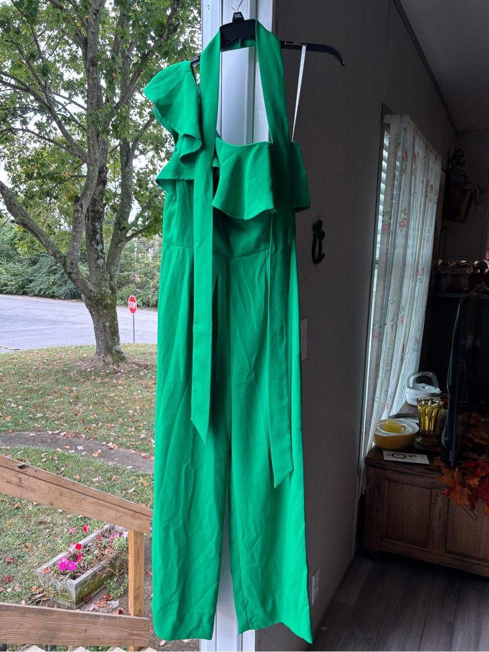 Lilly Pulitzer Lyra Ruffle One-Shoulder Jumpsuit